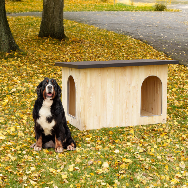 CLICKO Niche pour chien en bois