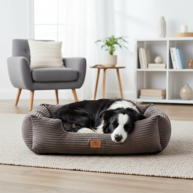 SWEETIE CORDUROY Panier moelleux pour chiens et chats