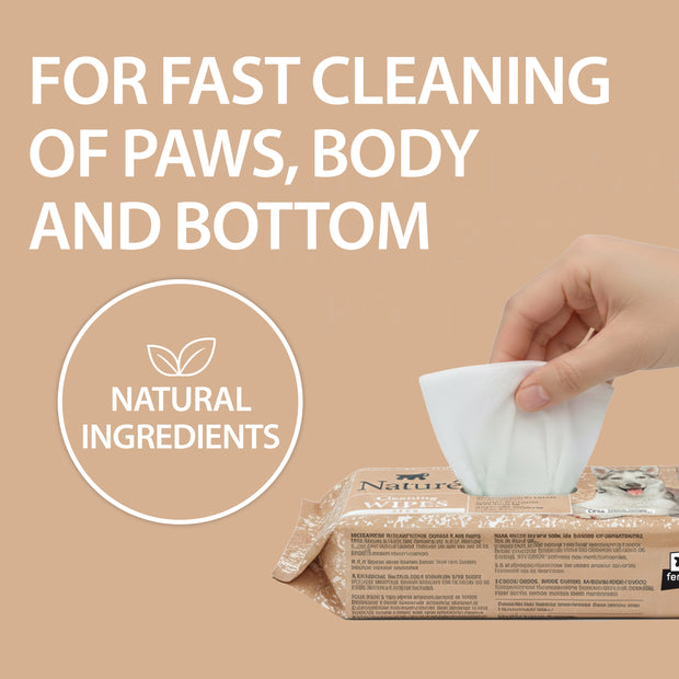NATURÉ LINGETTES À L'ALOE VERA (X40)
